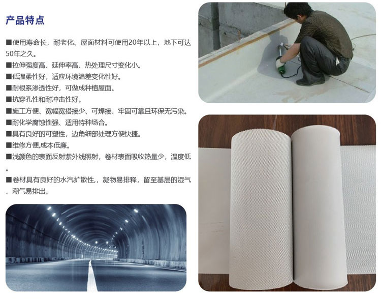 聚氯乙烯(PVC)防水卷材(圖2)